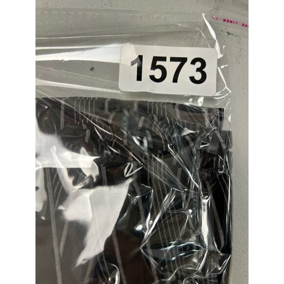 isabel Maternity by Ingrid & Isabel Blouse M Black Stripe Feminine Western Boho - Picture 9 of 9